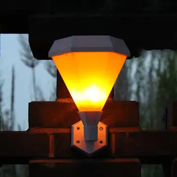 

Waterproof 51 SMD LED Hexagonal Wall Light Delicate IP65 Solar Landscape Garden Stair Mount Lamp Household Decoration