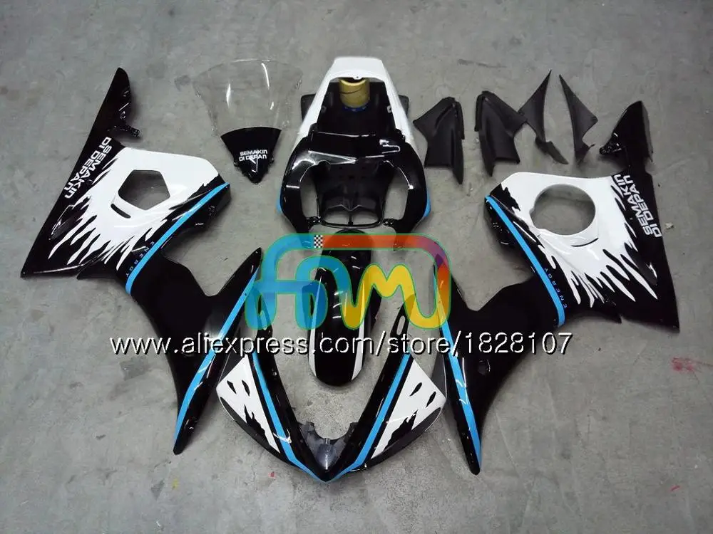 No. 34 Корпус для YAMAHA YZF600 YZF металлический ярко-красные R6 600CC YZFR6 03 04 05 51BS. 24 YZF 600 R 6 03-05 YZF-600 YZF-R6 2003 2004 2005 обтекатель - Цвет: No. 34