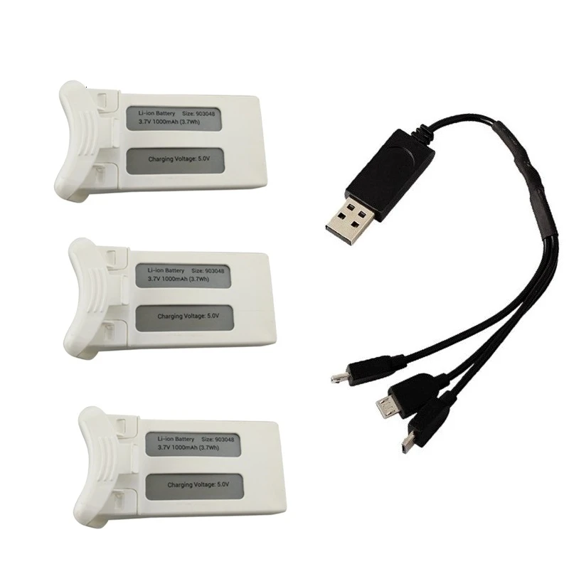 3,7 V 1000mAh Lipo зарядное устройство наборы для SJRC S20W T25 четырехосевой Квадрокоптер Запасные Части RC камера Дрон с перезаряжаемым аккумулятором батарея - Цвет: Burgundy