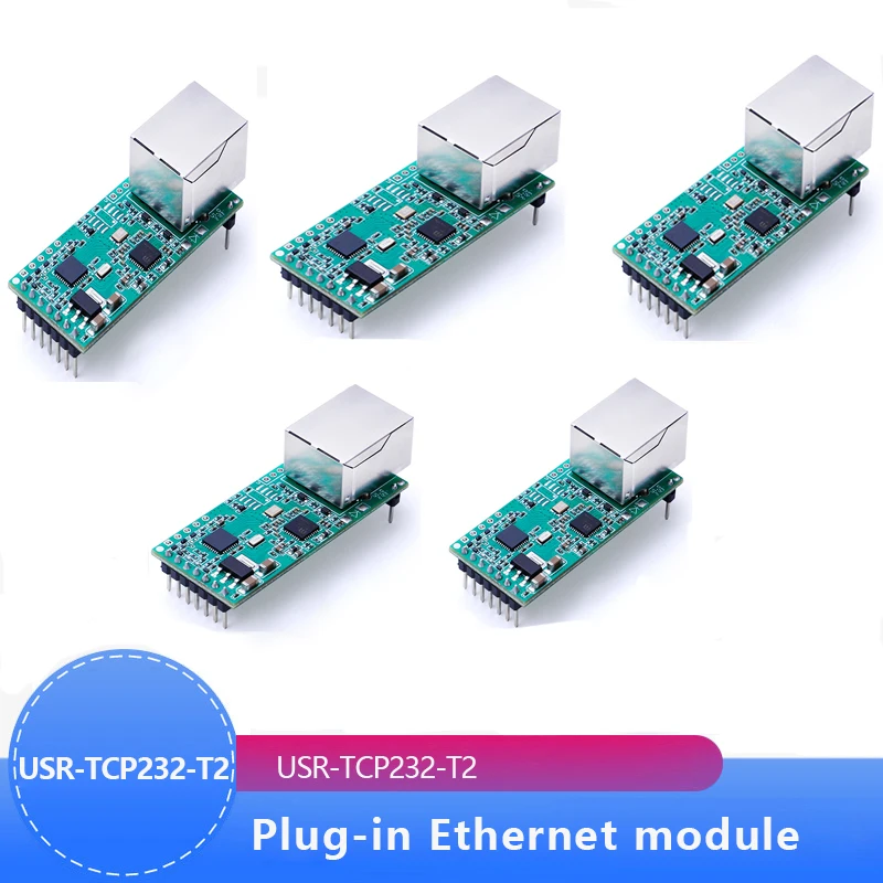 Крошечный модуль последовательного преобразователя Ethernet UART TTL в TCPIP Поддержка DHCP