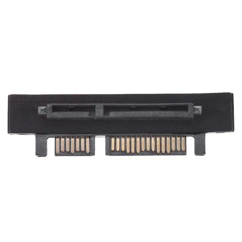 High Speed 500Mbps 90 Degree 7+15Pin Sata Male To Female Port Converter Adapter For Sata Hdd Ssd Hard Disk Drive