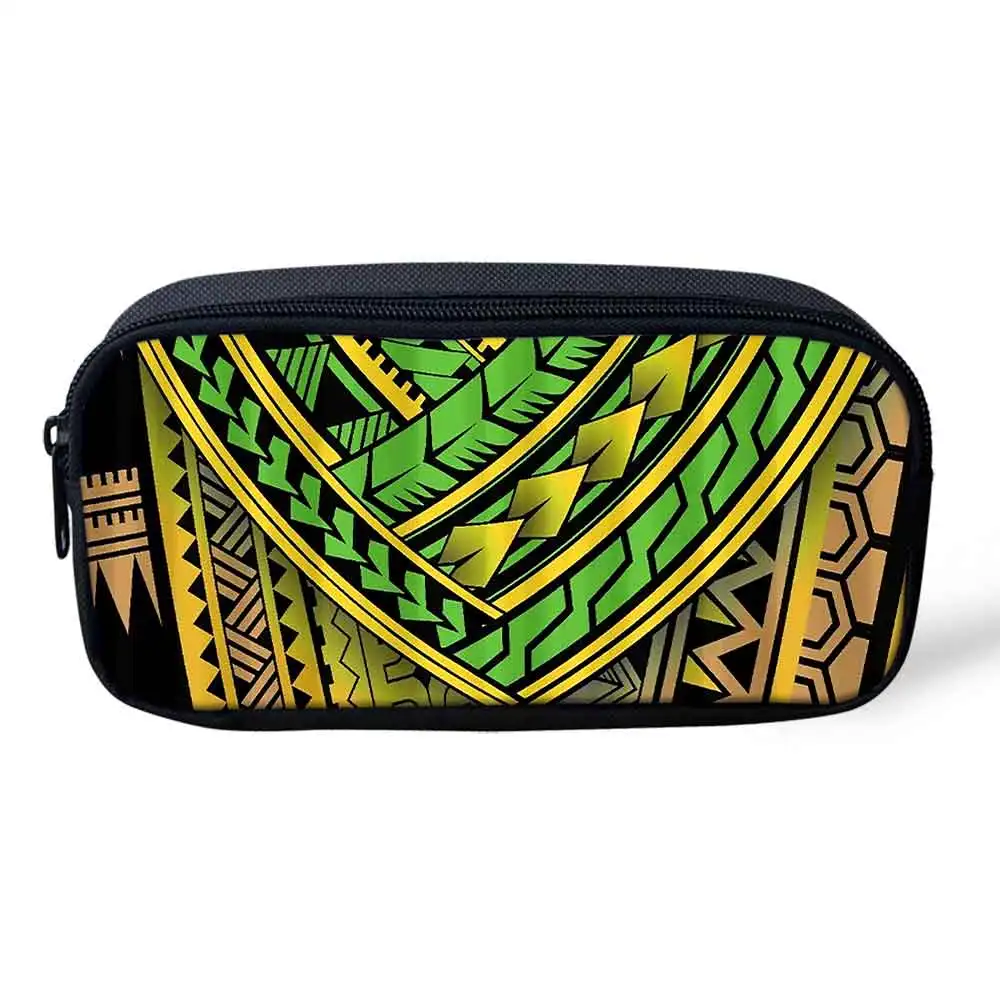 

Ethnic Tribal Simple Style Pencil Case Bag Students Desktop Stationery Storage Pencil Color Box Creative Pencil School Supplies