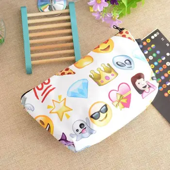 

Multi-function 3D Printing Makeup Handbag Purse Toiletry Zipper Bag Case