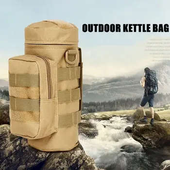 

MOLLE Backpack Military tactics Kettle Bag Portable Outdoor Sport Camping Climbing Hiking Hunting Fishing Accessory Bag
