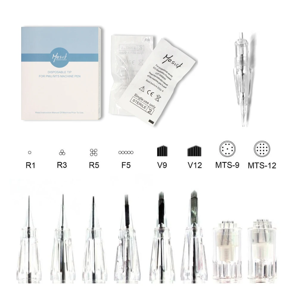 Mastor professional 1RL 3RL 5RL 5F 7F Microblading Needle For Permanent Makeup Machine Tattoo Cartridge