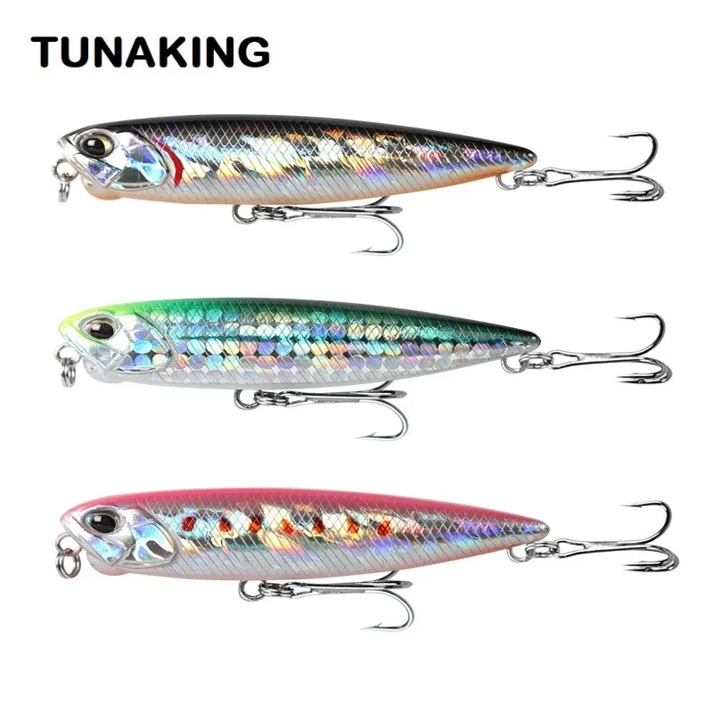 

5.5g 65mm Topwater Pencil Lure japan fishing tackle jerkbait crankbait pesca DUO Realis trout trolling Stream Artificial Bait