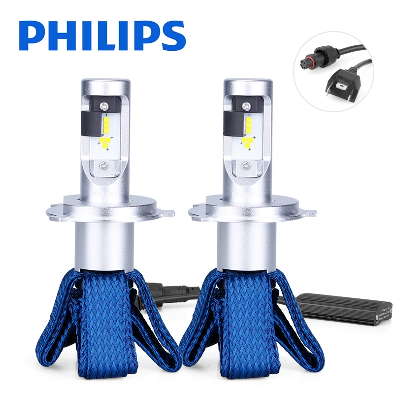 

Philips 9003 HB2 H4 LED Ultinon Essential 12V 11342UEX2 6000K Car LED Headlight Bulbs Auto High Low Beam luces led para auto 2PC