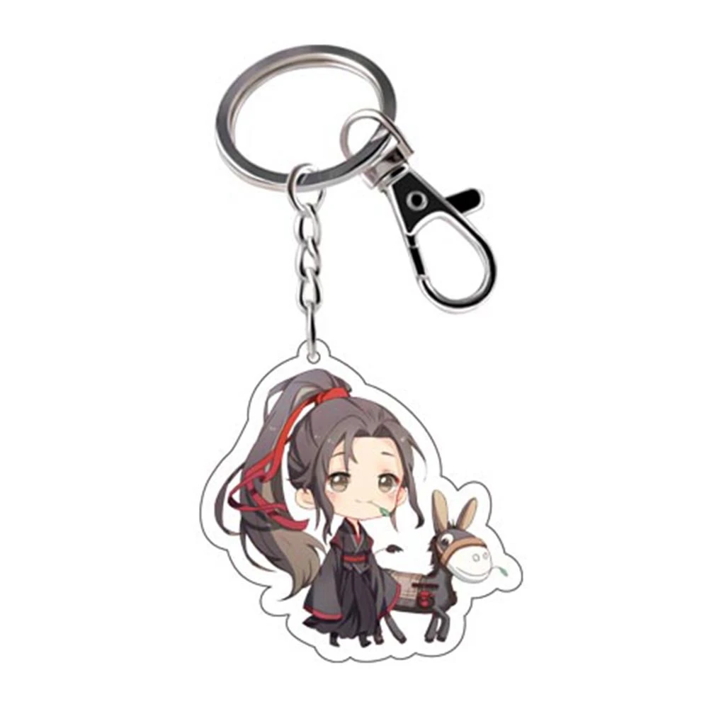 Fujoshi Grandmaster of Demonic mo dao zhu shi Weiwuxian Lan Zhan Portachiavi Брелок с подвеской брелок - Цвет: KEY4780H04