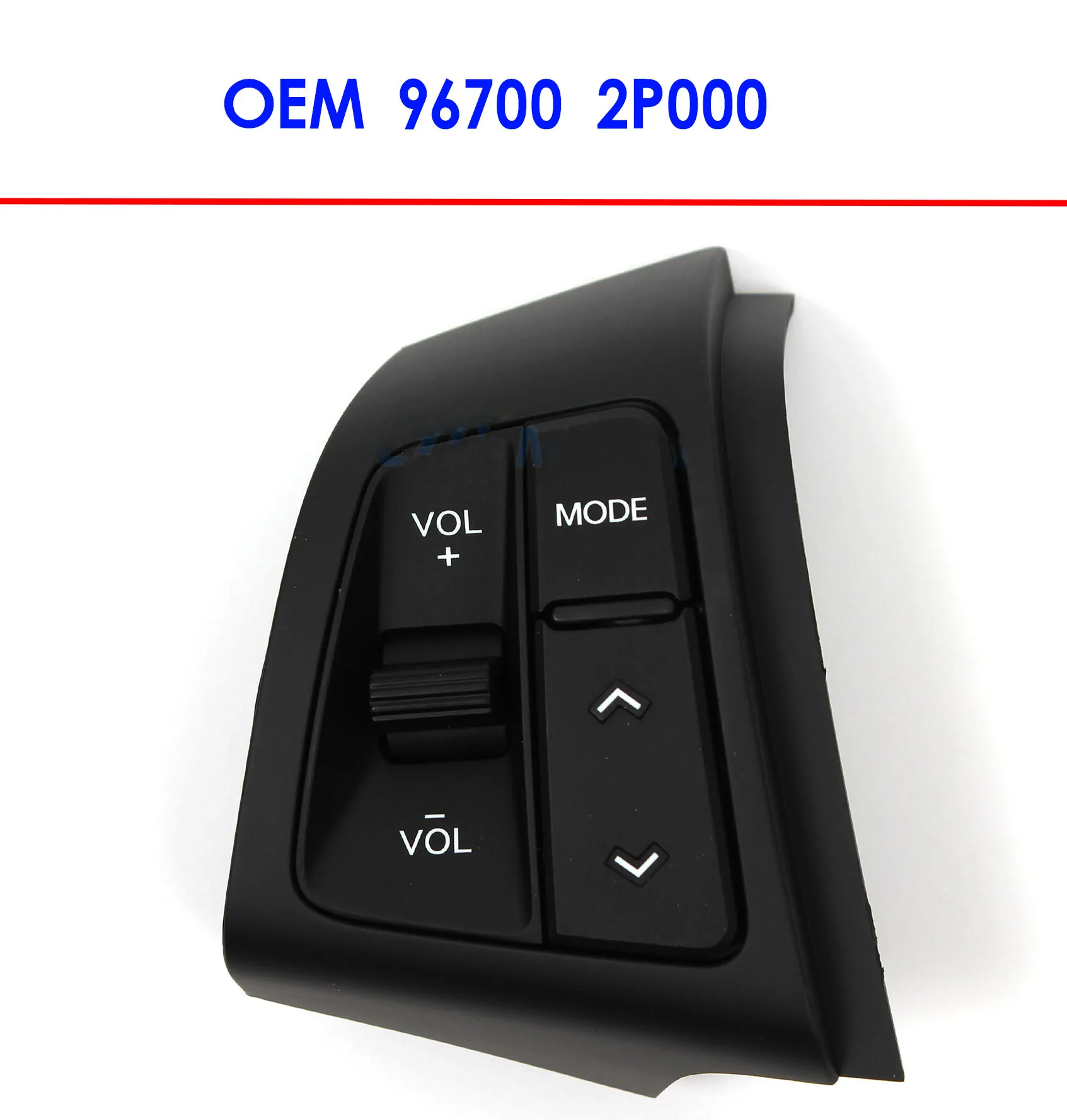 Кнопка управления громкостью на рулевое колесо 96700-2P000 LH для Kia 2010-2012 Sorento 967002P000CA |