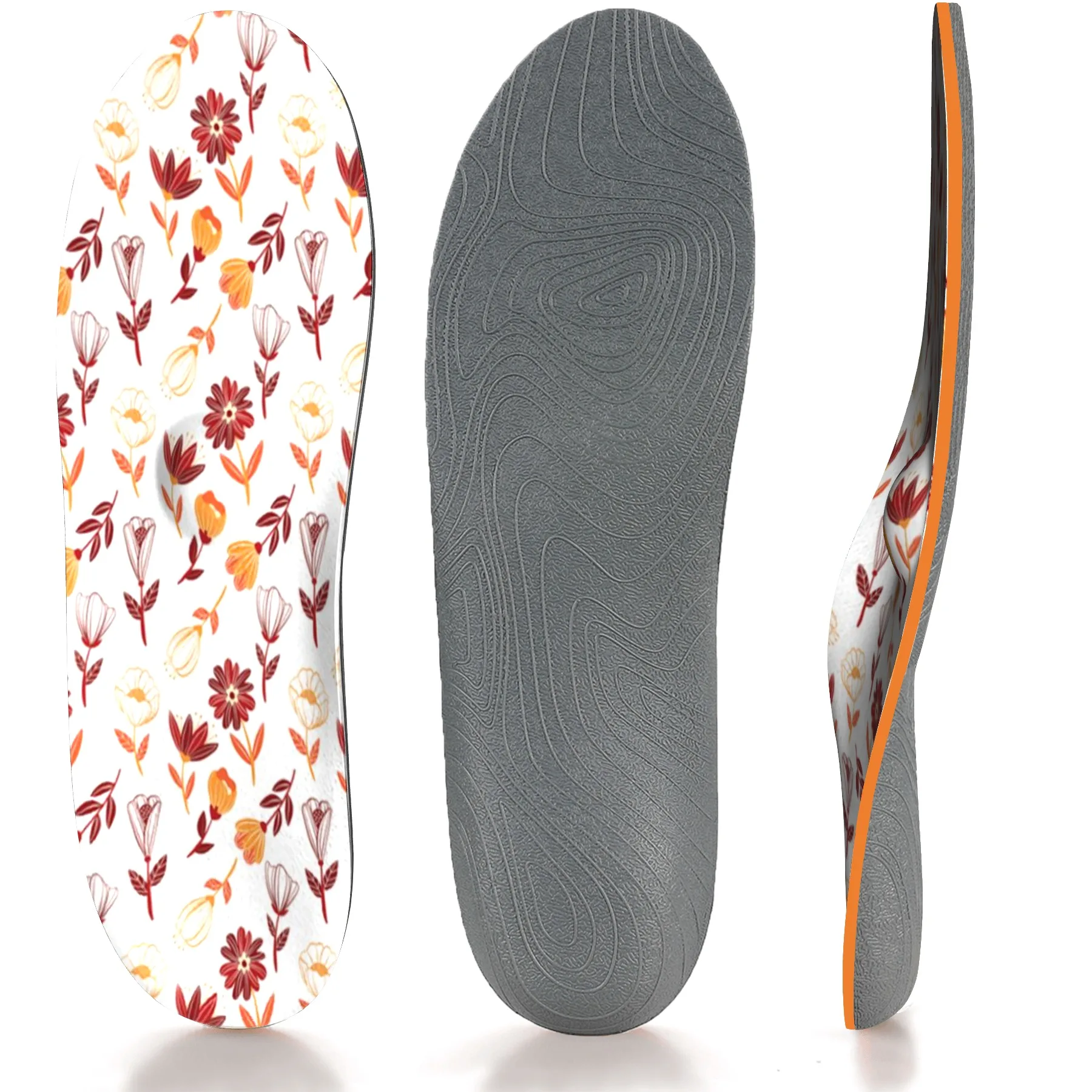 

Flat Feet Insoles Orthotic Arch Support Sole Insert Orthopedic Insoles Heel Pain Plantar Fasciitis Men Woman Shoes