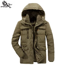 Размер L-4XL 5XL 6XL7XL 8XL зимняя куртка для мужчин среднего возраста плюс бархатная теплая куртка мужская повседневная куртка с капюшоном пальто 868