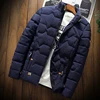 2022 Autumn Winter Mens Cotton Padded Jackets Men's Fashion Casual Outdoor Jackets Warm Coat Male Outwear Thicken Down Coats ► Photo 3/6