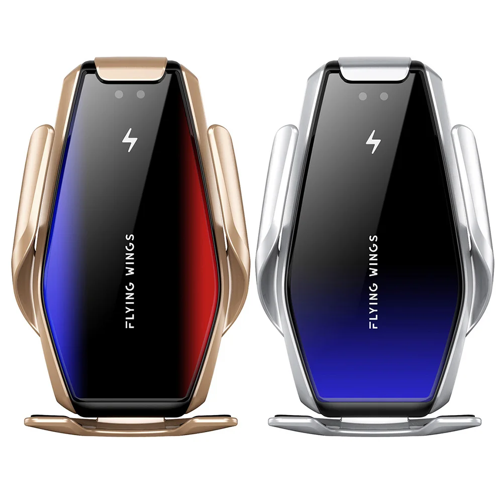 

S7 15W Car Wireless Charger Qi Fast Phone Charger Original Charging Phone Holder for IPhone 11 Samsung Smart Phone