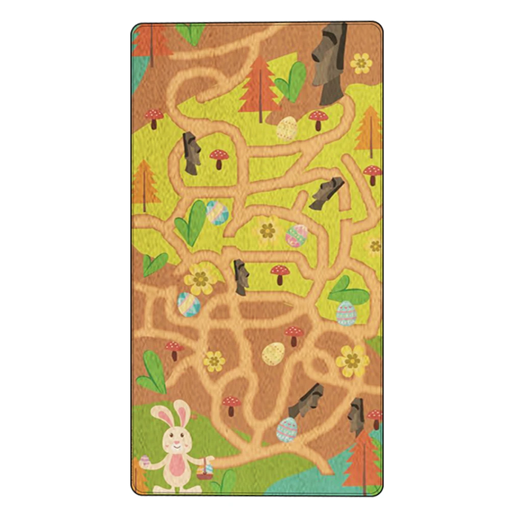 buy Decoration Infant Home Preschool Toys Educational Carpet Waterproof Thick Non Slip Cartoon Pattern
