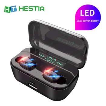 

Wireless Headset Earphones Bluetooth Earphone TWS Earbuds Handsfree Headphones With Microphone Noise Canceling Headphone