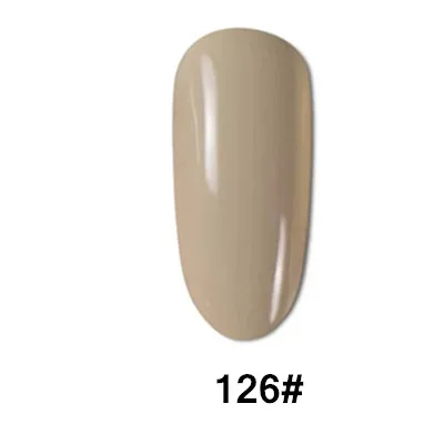 126 Gel 8ML 1 шт. KODIES гель УФ светодиодный Гель-лак для ногтей долговечный впитывающий Гель-лак 8 мл Гель-лак грунтовка Гель-лак для дизайна ногтей - Цвет: 126 Gel 8ML