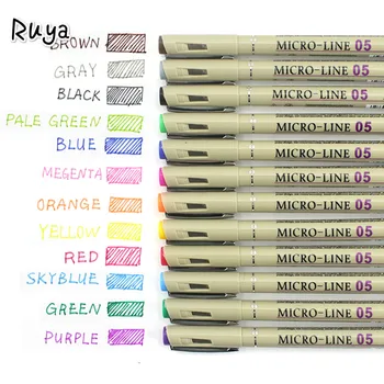 

Copic Markers 12 Color needle Microns Lettering brush Pen Touchfive Fineliner Sketch Art supplies Manga Anime stabilo colores