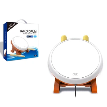 

HOT-Mini Taiko No Tatsujin Master Drum Controller Traditional Instrument for Sony PS4 Slim Pro