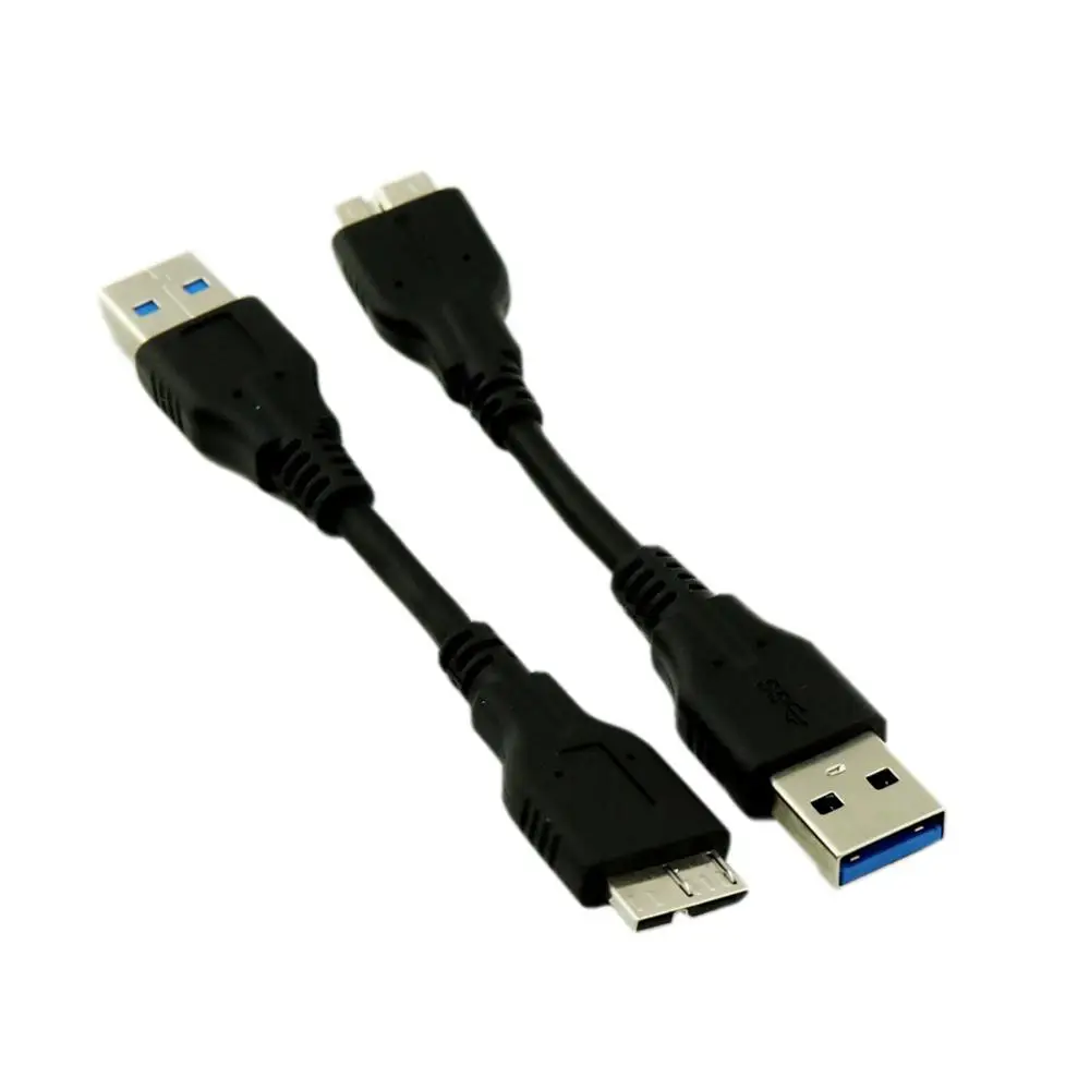 1 шт. короткий 10 см 5 Гбит/с USB 3 0 A штекер к Micro B Pin высокоскоростной адаптер