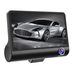 Автомобильная Цифровая видеокамера для вождения рекордер 3 объектива заднего вида датчик движения мониторинг парковки GT66