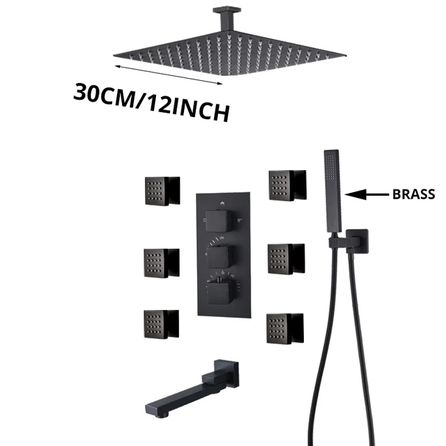 12 inch Shower Set B