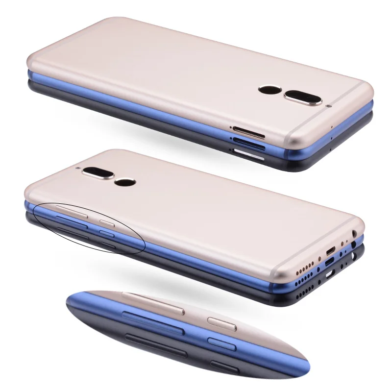 Задняя крышка батареи для huawei mate 10 lite задняя батарейного отсека корпуса чехол Nova