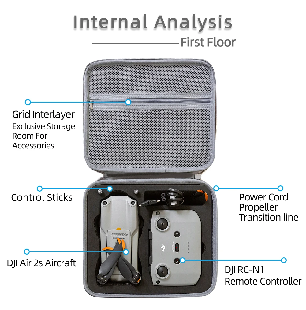 Bolsa de armazenamento portátil, Estojo impermeável, Caixa,