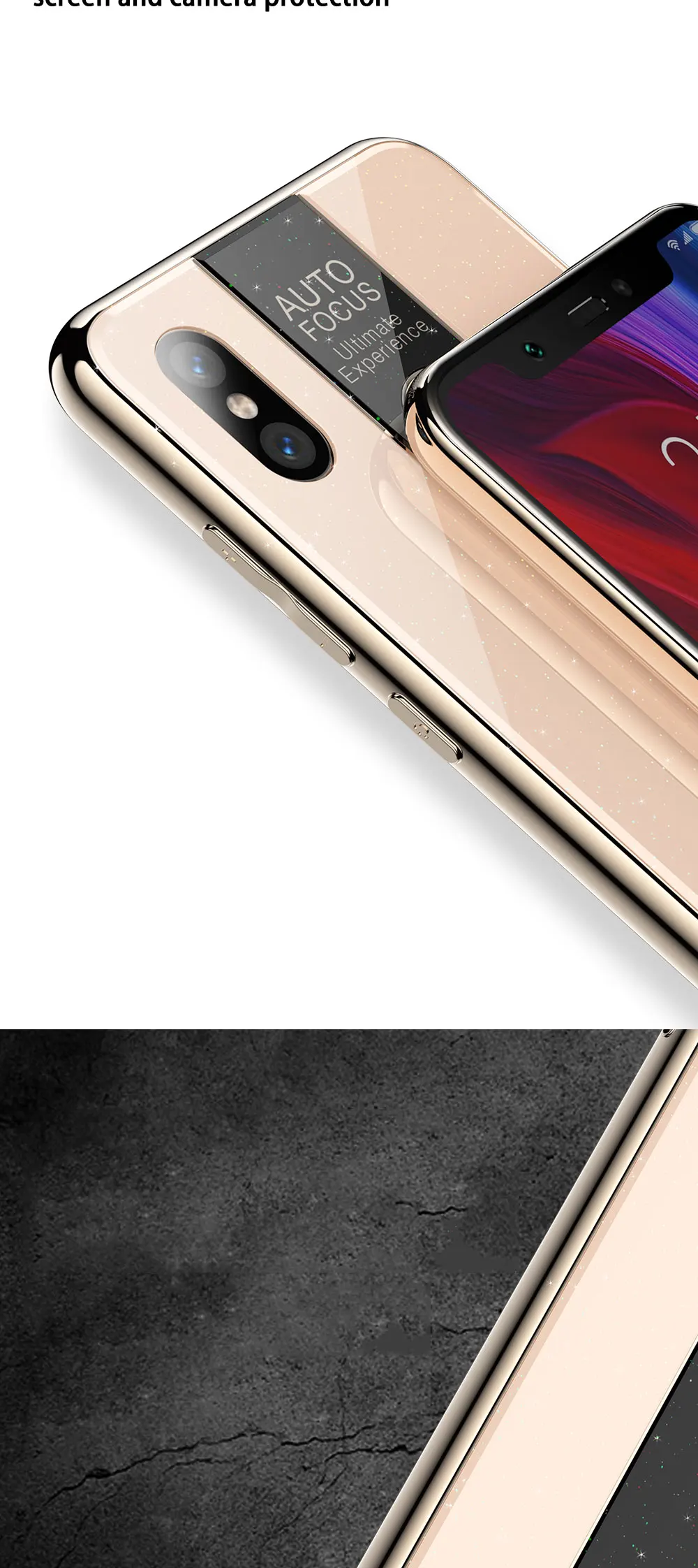 Чехол для телефона huawei Honor 8X Max ударопрочный чехол из ТПУ+ стекло для ПК зеркальная задняя крышка для Honor 8 X Funda huawei Honor 8 x
