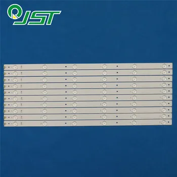 

95% New 10pcs/Kit LED strips for SHARP 55 TV LC 55N6000U SCHULTZ 55VE4K HD550DU B51 HISENSE 55 HD550DU B51(010) 10X6 1313FCA V0