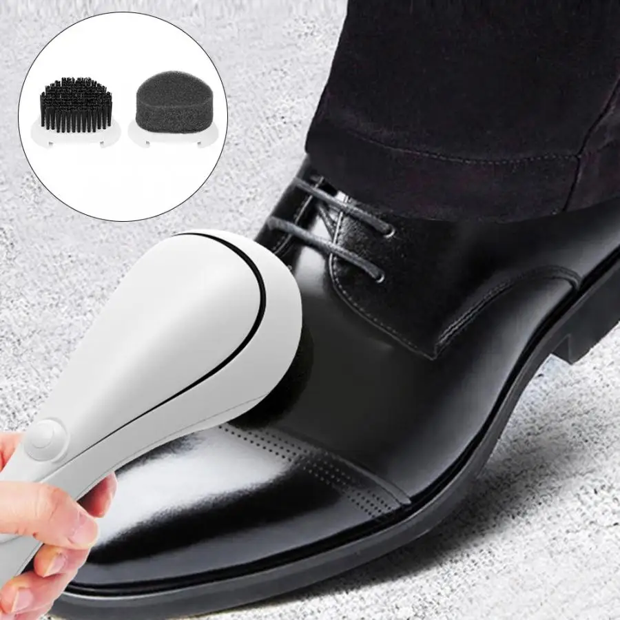 

Handheld Electric Shoe Brush Portable Automatic Shoe Polishing Vibration Shoes Washer USB Rechargeable with Ultraviolet Light