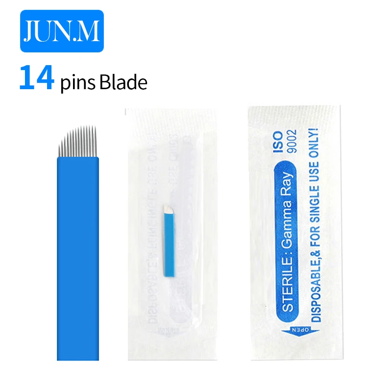 10 шт. микро иглы для татуажа бровей 0 2 мм|needles for permanent makeup|14 needletattoo needles |