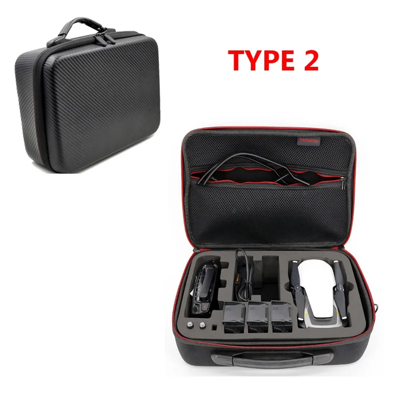 Для DJI MAVIC Air Bag водонепроницаемая Сумка Для Хранения Чехол Дрон контроллер для Mavic Air Аксессуары - Цвет: Type 2