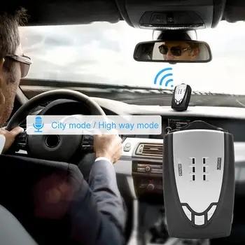 

M6 16 Band Vehicle Radars Detector 360 Degrees Speed Detector Voice Prompts Early Warning and Mobile Speed Detectors