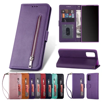 

Zipper Card Slot Flip Case for Samsung Galaxy S20 Ultra Luxury Case Samsung S20 Coque for Samsung S20 Plus S 20 S20Ultra Cover