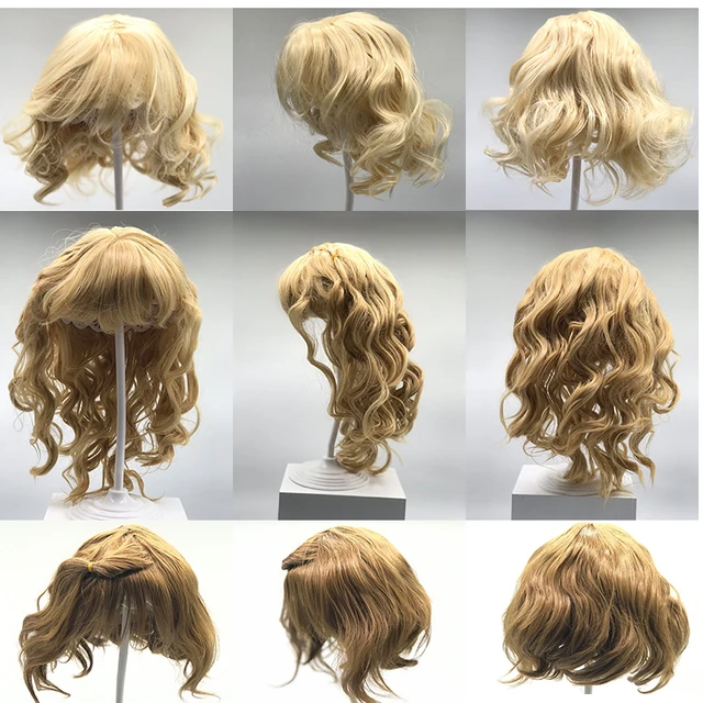 New Reborn Doll Hair Wig Fits For the circumference of the doll's head is  about 36cm (