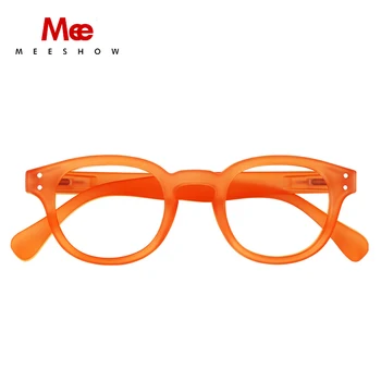 Meeshow 2020 Nuova Tendenza di Occhiali Da Lettura Colore Retro Style Europe Qualità Delle Donne Degli Uomini Occhiali Da Vista Con Flex Lesebrillen 1513
