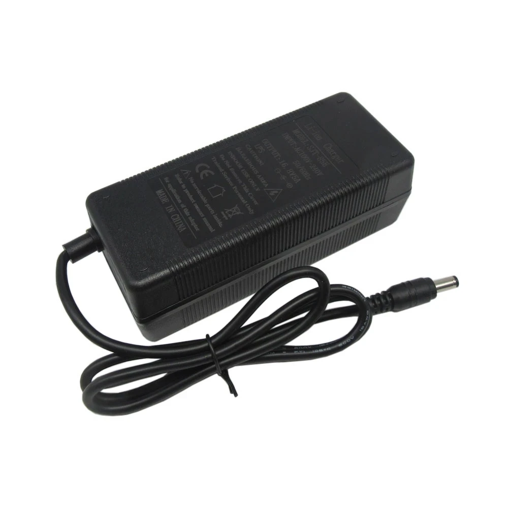 Chargeur Li-ion 33.6V 2A pour batterie 28.8V 8S Ebike - Prise EU/US/UK/AU