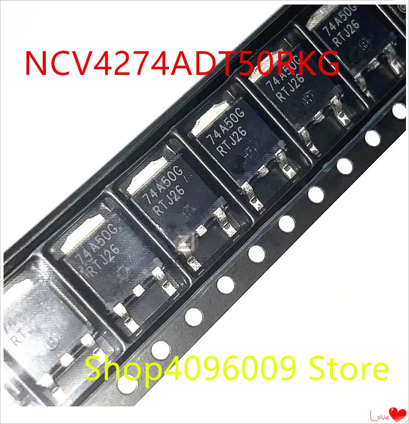 

NEW 10PCS/LOT NCV4274ADT50RKG NCV4274ADT50 NCV4274 MARKING 74A50G TO-252