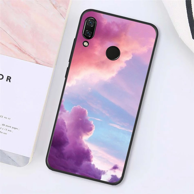 Pink cute kawaii sky space Sunset Cloud Art 