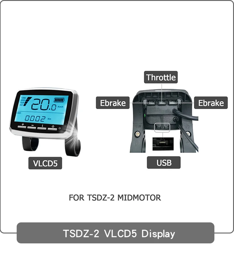 EJOYQI TSDZ Mid привод двигателя Tongsheng тормозной датчик для VLCD5 дисплей Электронная тормозная Часть Замена