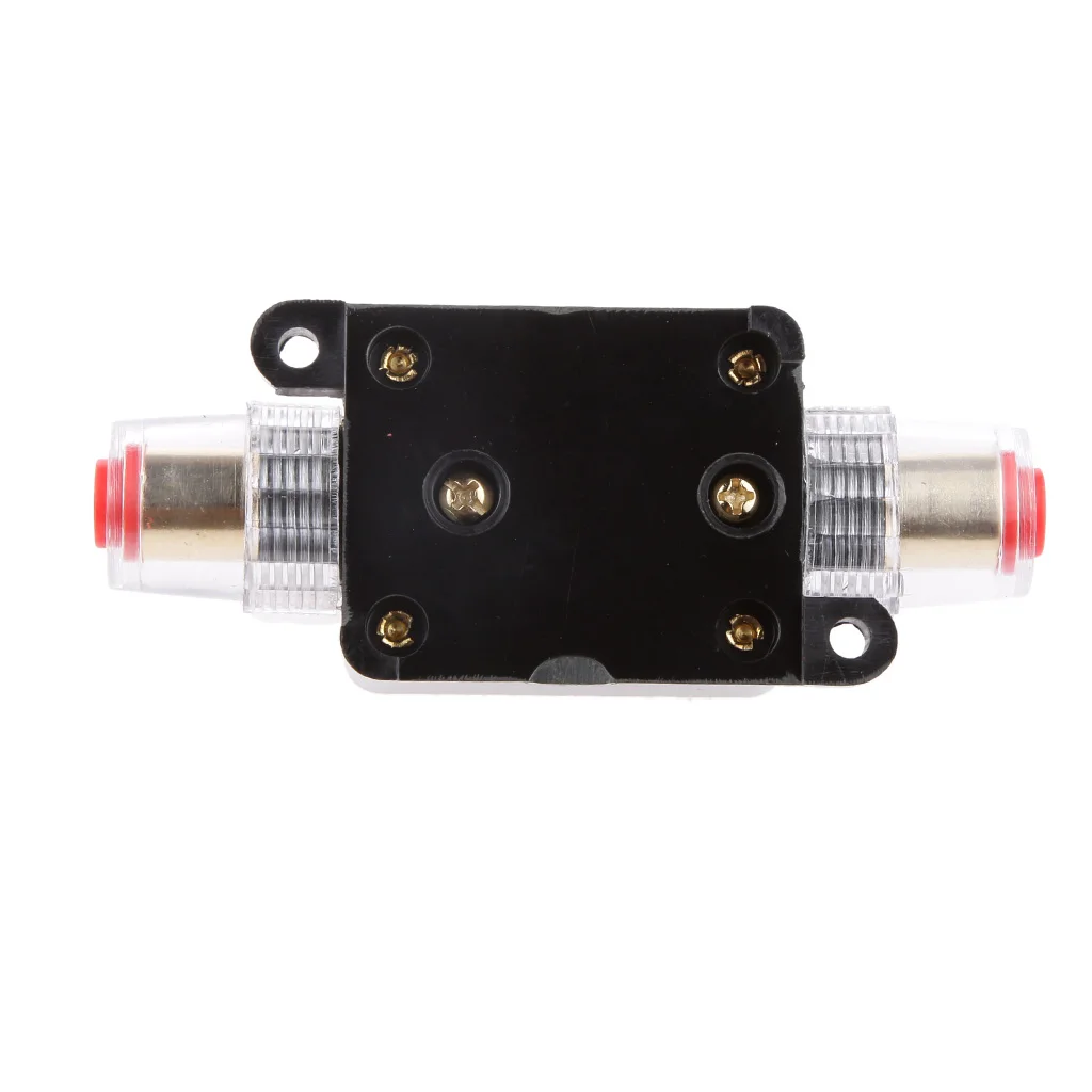 250 AMP 12 Volt Circuit Breaker Fuse Holder Car Audio Stereo Reset