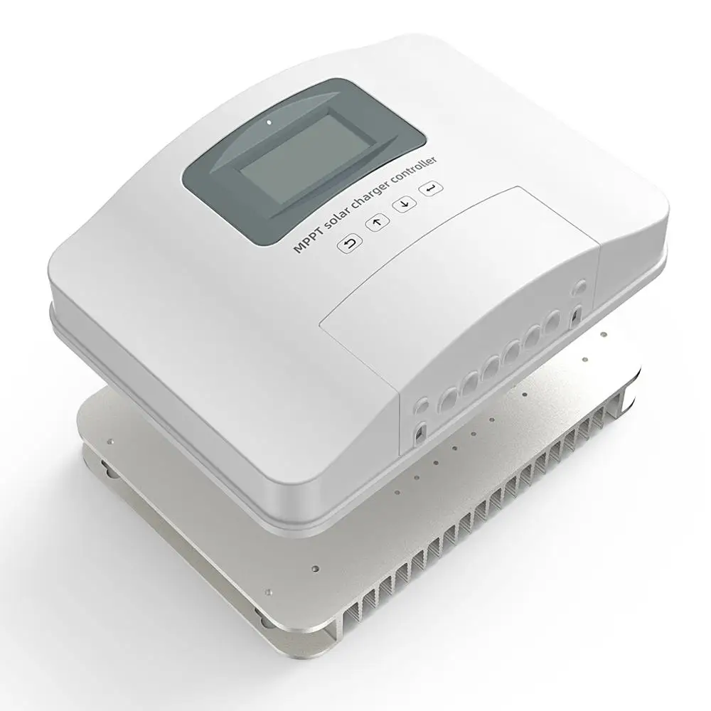 Солнечный регулятор MPPT 30A 40A 50A 60A 12V 24V 48V автоматический ЖК-дисплей аккумулятор с солнечной панелью контроллер зарядки Max 150 в PV вход