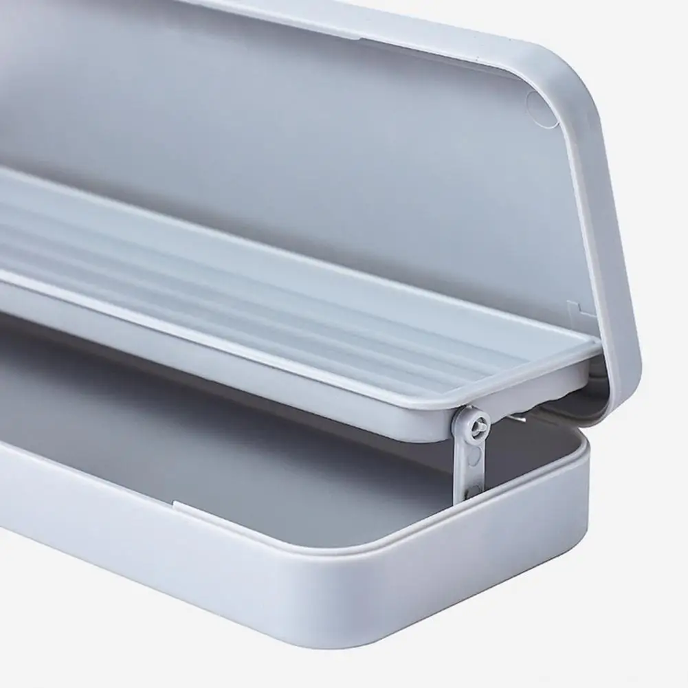 Portable Stationery Case Double-layer Pencil Case Plastic Pencil Box Pencilcase Student Stationery Organizer Pen Box