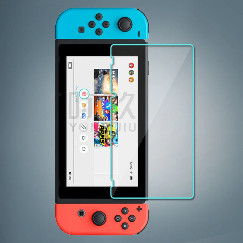 Защитное стекло закаленное 9H для Nintendo Switch 2 шт.|Защита экрана| |