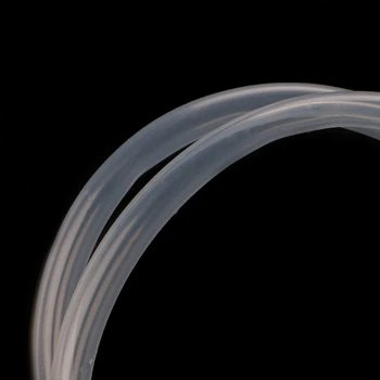 Skup 10mm ID X 12mm OD Food Grade Rura Silikonowa Elastyczna Rura Węża 1m Przezroczysty 63HF