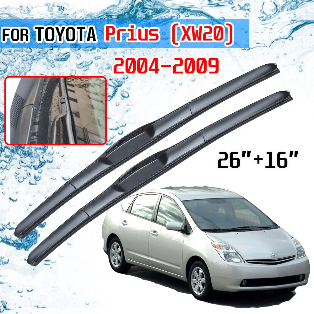 Щетки стеклоочистителя для Toyota Prius передние щетки 20 XW20 2004 2005 2006 2007 2008 2009 |