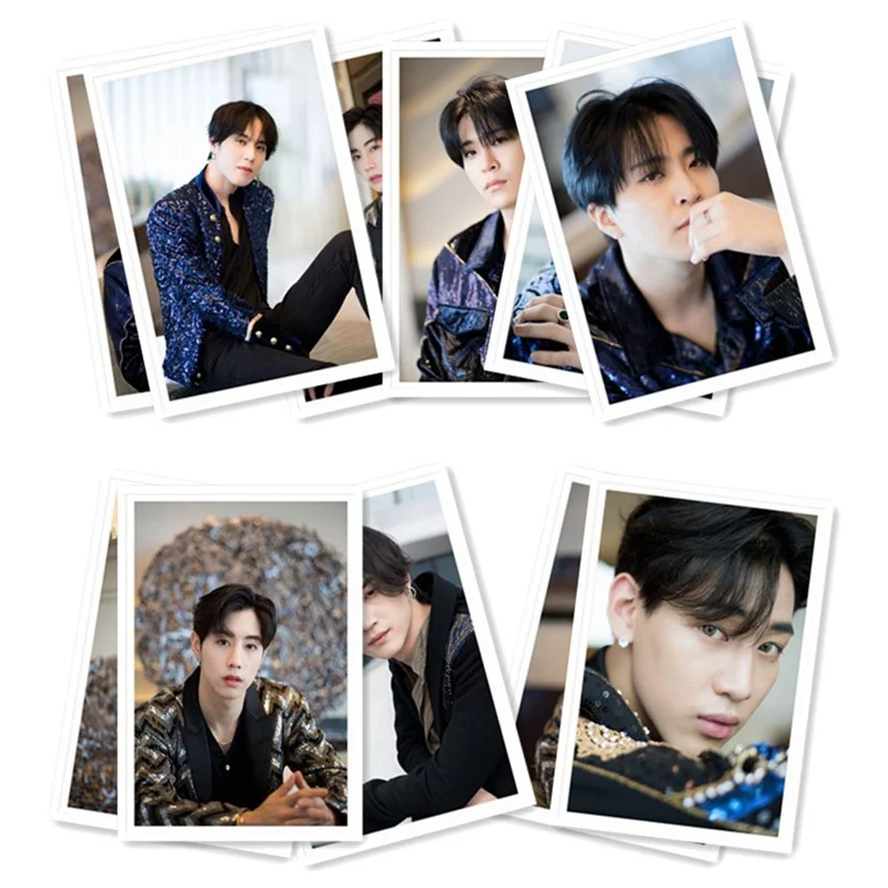 Kpop GOT7 WORLD TOUR концерт Polaroid фото ломо карты K-POP GOT7 вентиляторы коллекция подарков металлическая коробка 40 шт./кор