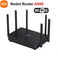 Xiaomi Redmi Ax6s Wifi 6 Router 3200 mb/s 2,4/5 GHz dwuczęstotliwościowy MIMO-OFDMA wysoki zysk Mesh Route MT7622B dwurdzeniowy procesor 1.35GHz 1