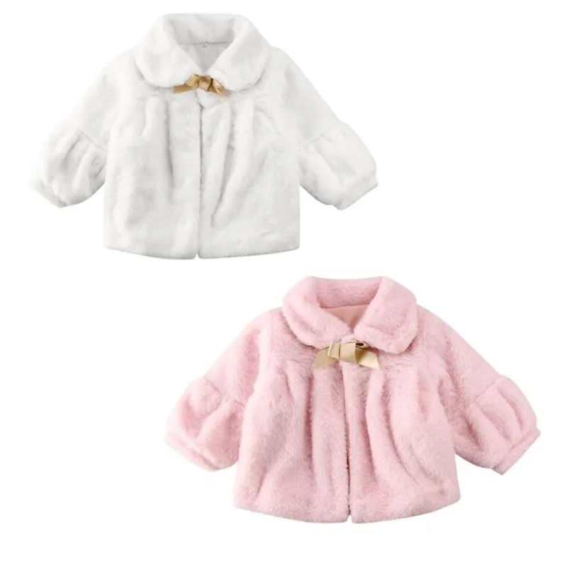 baby girl fluffy jacket