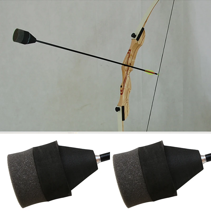 Soft Sponge Arrow Head Foam Shooting Arrowhead Tips for Archery Bow Shootinha 